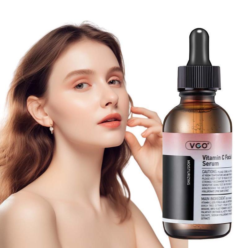 VGO Vitamin C Facial Serum Essence,30 60ml Skincare Cleanser-B3 Skin care cream Cleanser Daily Gentle Facial Wash Cleansing Comfort Skin  vitaminac facial facialserum