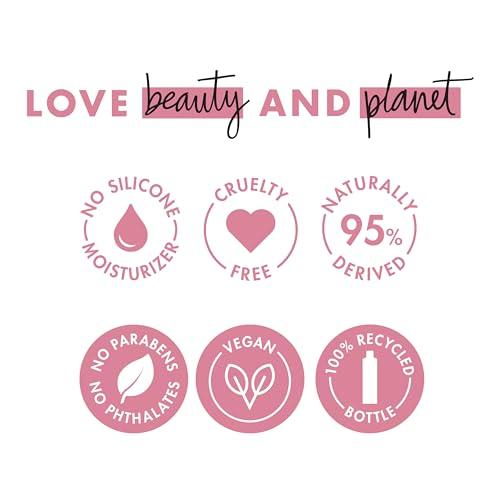 Love Beauty and Planet Delicious Glow Body Lotion Murumuru Butter & Rose for Soft, Glowing Skin Natural Ingredients, Plant-Based Moisturizers, Vegan, Cruelty-Free 13.5 oz