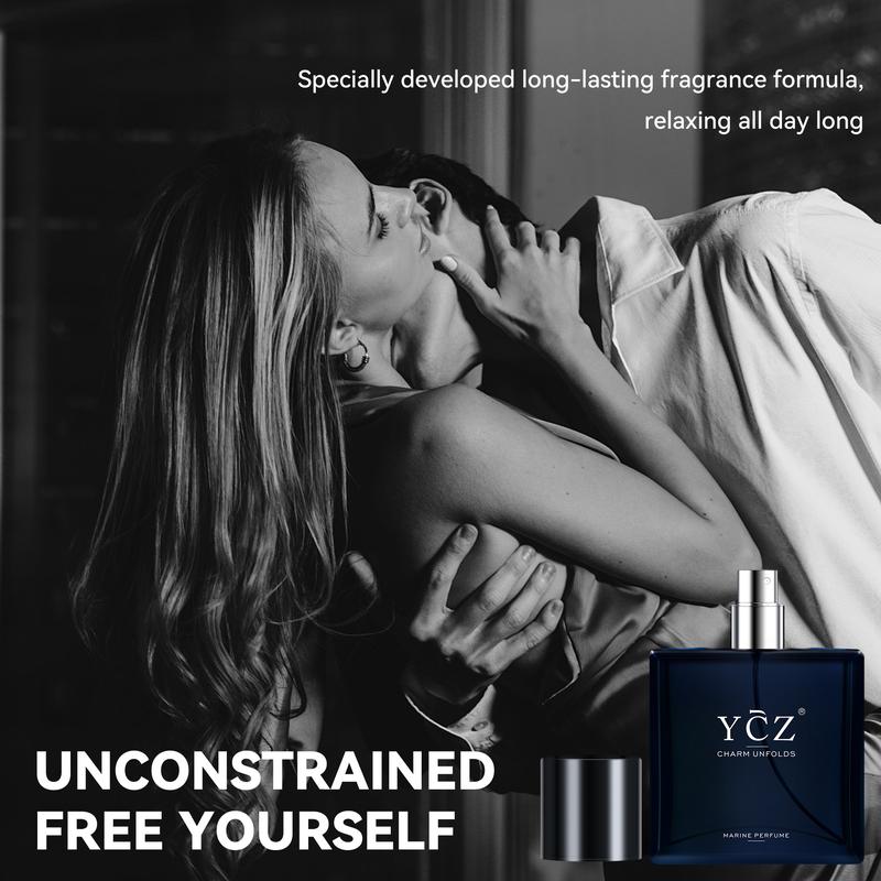 (Early Christmas promotion Only $7.98)YCZ Midnight Marine Man Eau de Parfum, Long Lasting 1.7oz(50ml).Men's cologne , Ideal Gentlemen's Gift