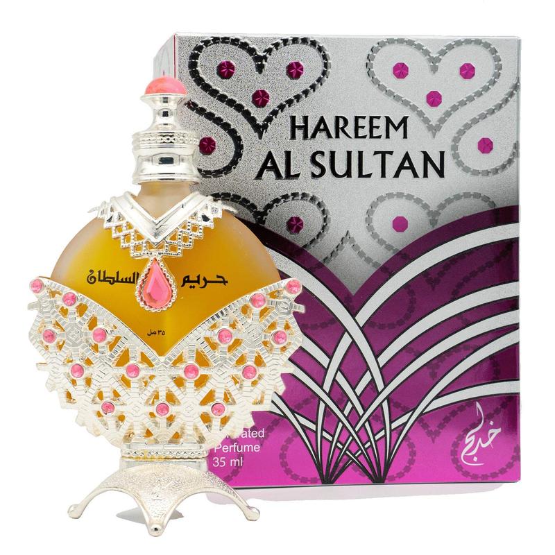 Khadlaj Hareem Al Sultan Silver Concentrated Perfume Oil 1.18 Ounce (Unisex)