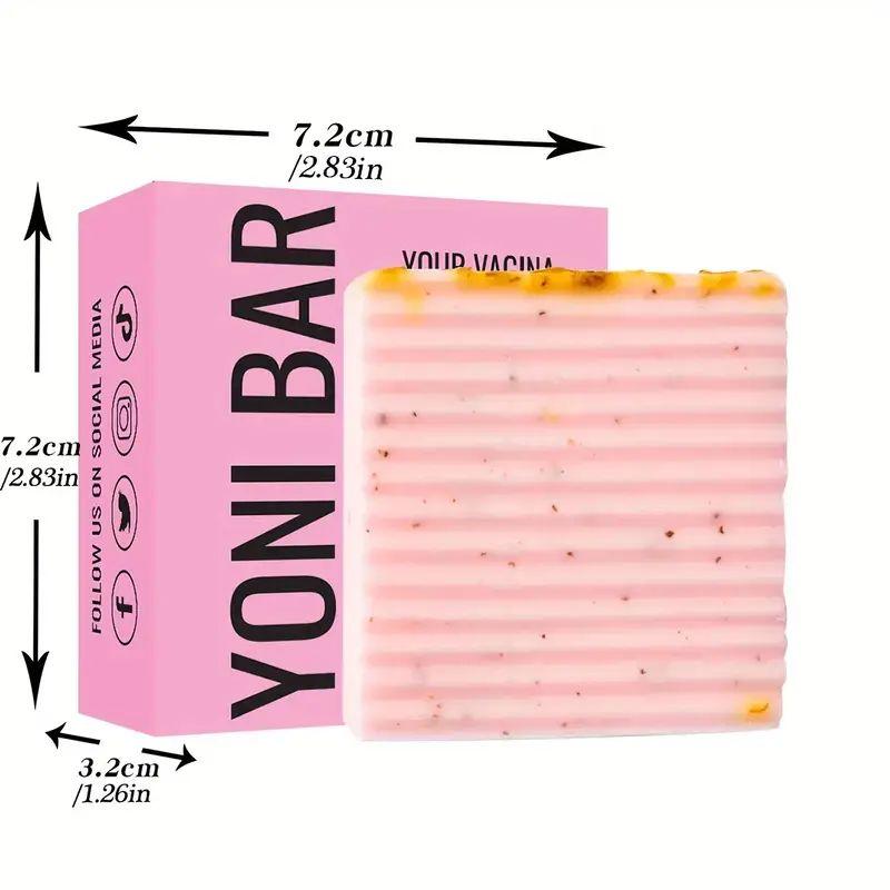 Yoni Soap Bars For Women, Natural Ingredients Handmade Soap Body Wash ,Feminine Care Daily - 3.5oz - Moisturizing, Soothing, and Refreshing ,turmeric soap ，natural soap,cute soap,Natural Handcrafted Soap for Women - Enriching Skin with Essential Oils