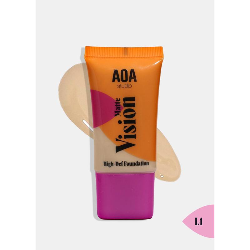 AOA Matte Vision Hi-Def Foundation Concealer Coverage