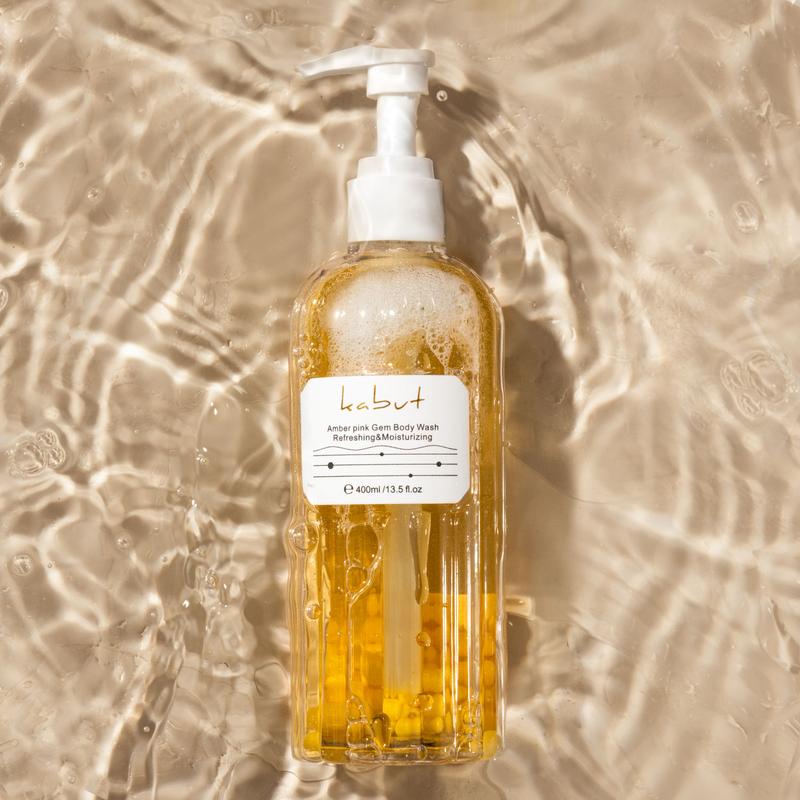 Kabut Amber Powder Gem Refreshing Moisturizing Amino Acid Soothing & Nourishing Fragrance Body Wash Body Care Soap Cleanser