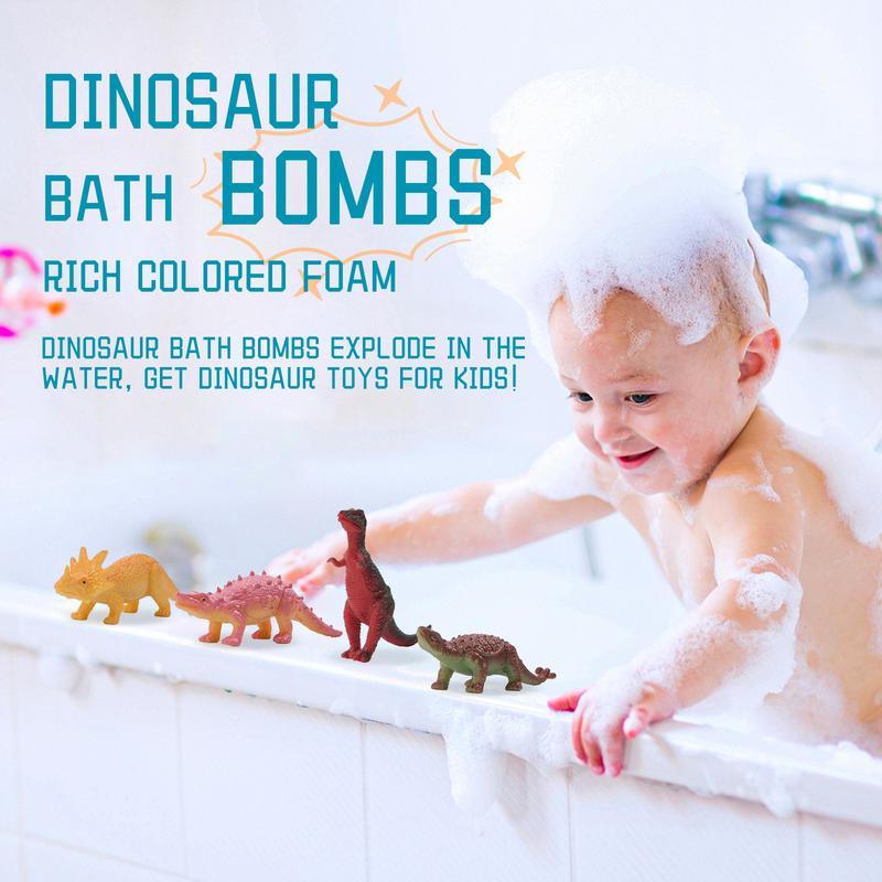 Bath Bombs for Kids with Surprise Toys Inside, 12 Pack Dinosaur Bath Bombs for Boys, Handmade for Birthday Gift coraline Organic Bath Kids Bath