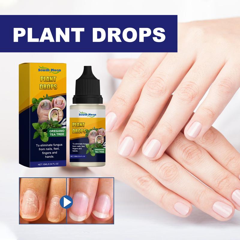 South Moon Nail Care Moisturizer+  Healmuse Fungal Prevention Solution . Nail  support with Basil Leaf Extract, Tea Tree Oil and Lavender Oils for nail fungus prevention, manicures . Nail Polish Moisture Antibacterial