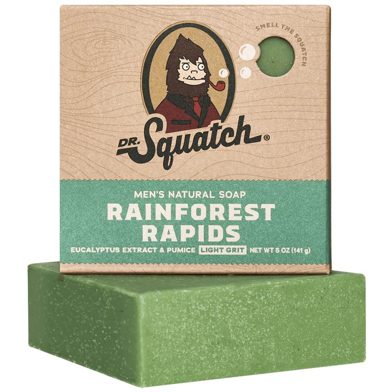 Dr. Squatch - Rainforest Rapids Bar Soap - Body Care for Men