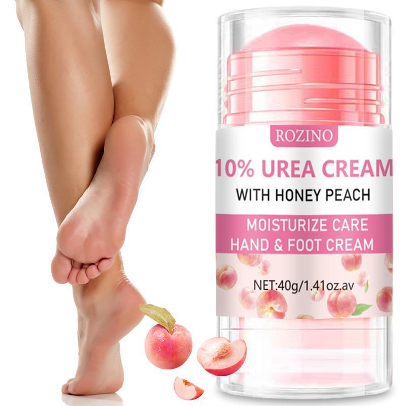 Strawberry & Peach Scented Hand & Foot Care Sticks, 2 Counts set Moisturizing Hand & Foot Care Sticks, Hand & Foot Care Products For Dry Cracked Hands & Feet