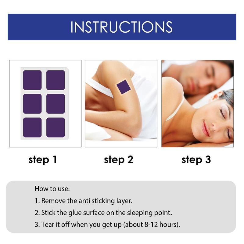 Sleep Patch, 30pcs box Natural Sleep Aid Patch, Stress Relief Sleeping Patch, Personal Care Product for Women & Men