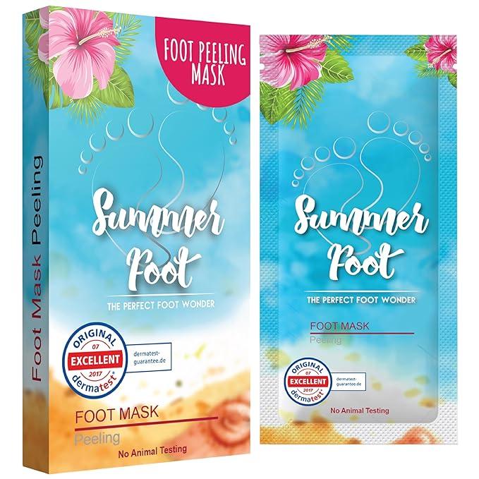 Summer Foot Callus Remover with Urea & Cucumber Extracts for Dry Cracked Feet - Dermatologically Tested