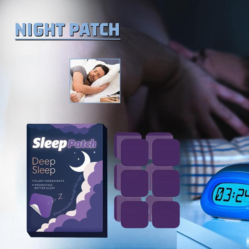 Sleep Patch, 30pcs box Natural Sleep Aid Patch, Stress Relief Sleeping Patch, Personal Care Product for Women & Men