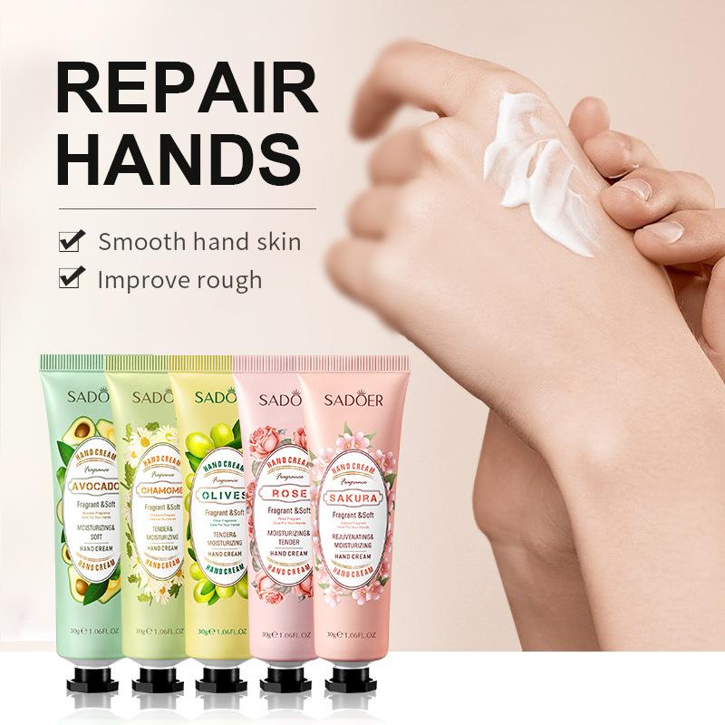 Fruit Hand Cream Rose Chamomile Hand Cream Nails