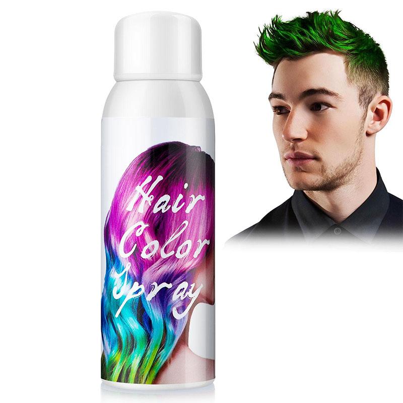 Hair Spray Temporary Hair Dye Spray for Crazy Hair Day Party 1-Day Wash Off Hair Color Spray-On 100ML - Haircare Gentle