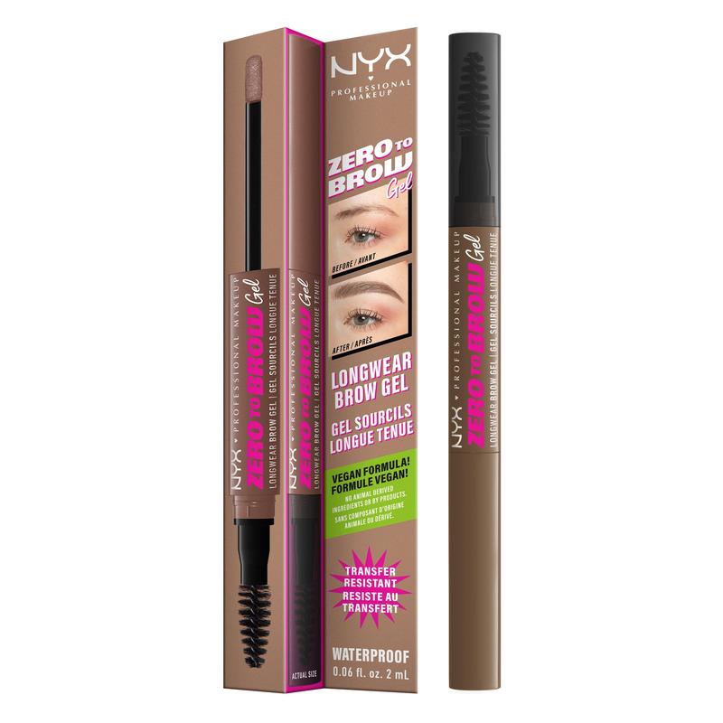 Zero To Brow Longwear Gel, NYX Professional Makeup