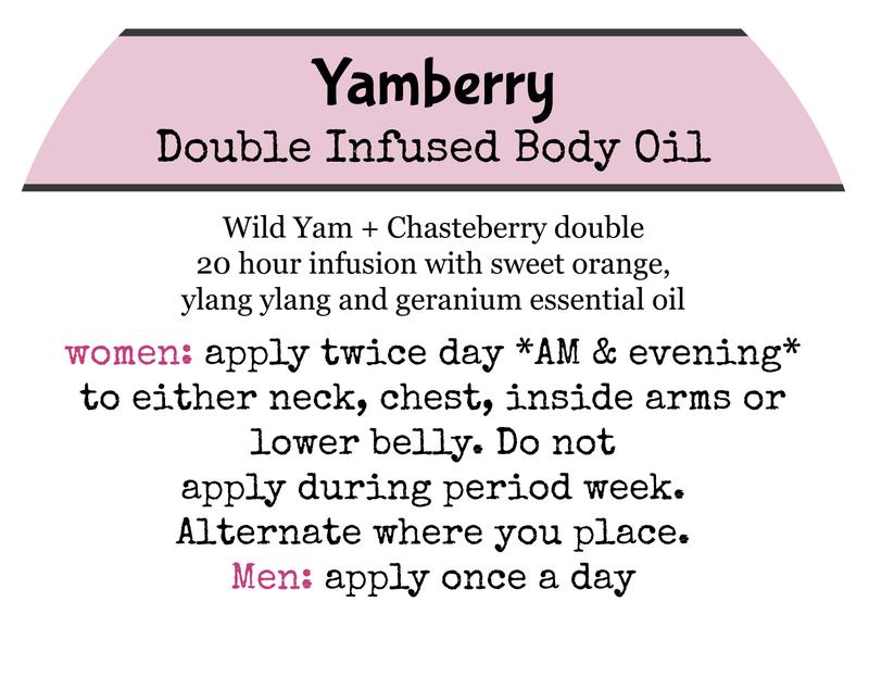 Yamberry, Double Infused Body Oil