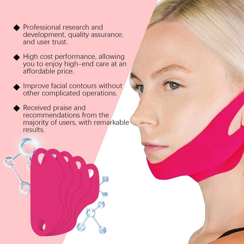 Collagen Overnight Wrapping Peel Off Facial Mask & Double Chin Mask & Brush, 18pcs set Hydrates and Tightens Skin Product, Firming & Lifting Tool