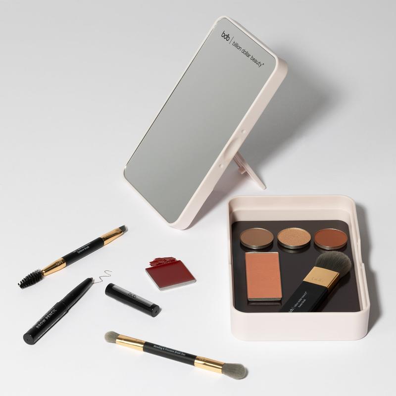 Billion Dollar Box with Mirror and Magnetic Base for Compact Makeup Storage