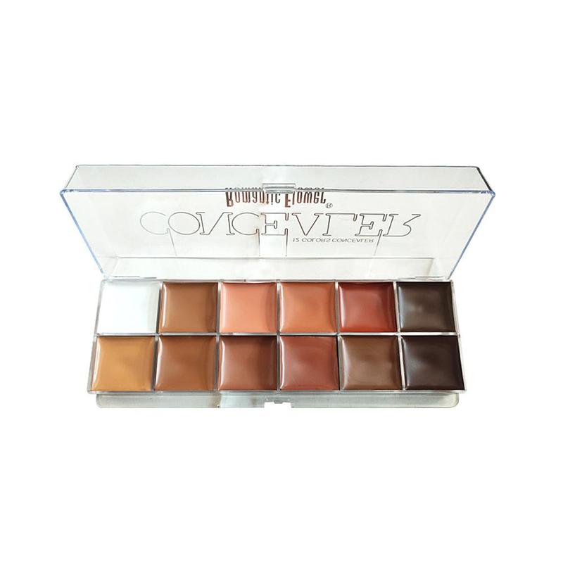 12 Color Concealer Palette, Moisturizing Makeup Palette, Facial Blemish Concealer Palette, Daily Cosmetics, Concealer Kit for Gifts