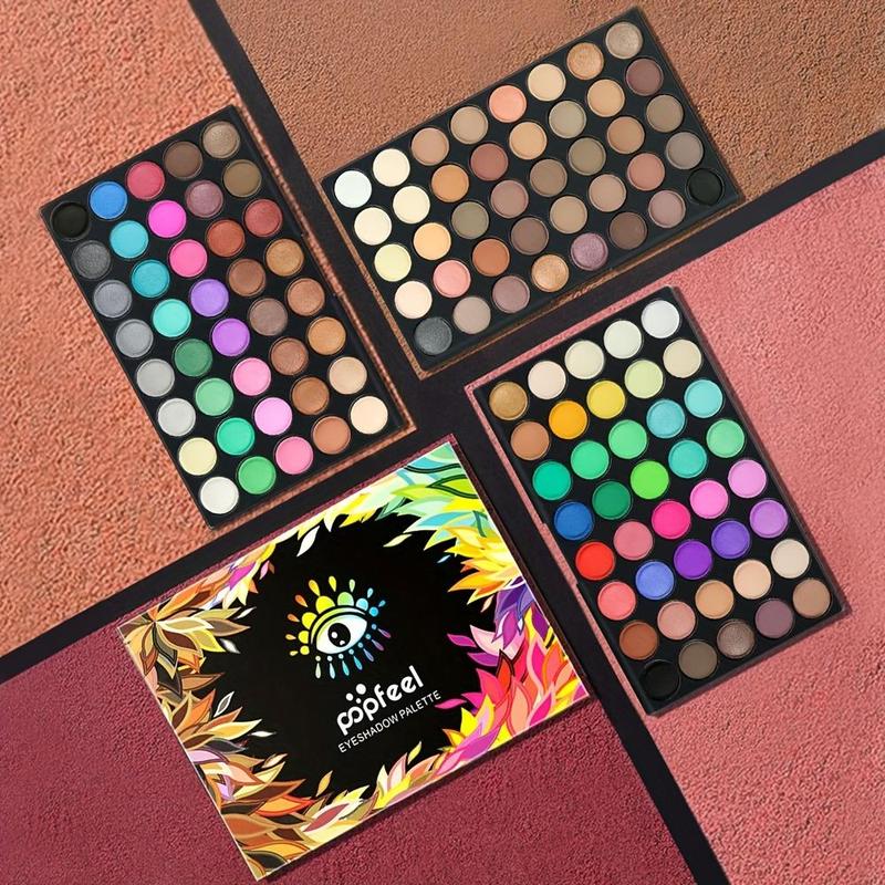 120 Colors Eyeshadow Palette, Matte & Glitter Eye Shadows Palette, Long Lasting Shimmering Eye Shadow Makeup Products for All Styles and Occasions