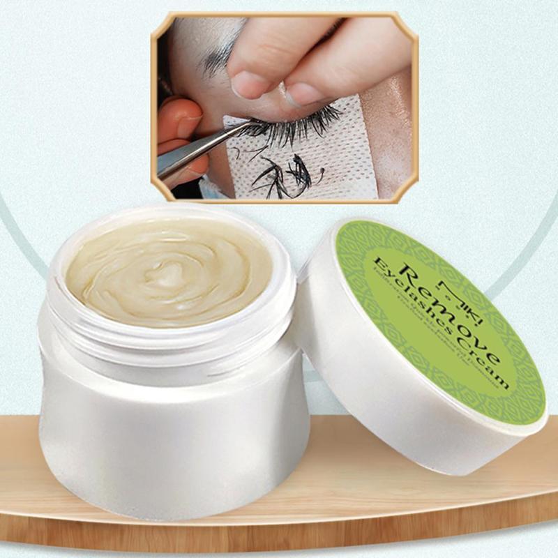 Eyelash Glue Remover, Gentle Grafted Eyelash Removal Cream, Quick Eyelash Glue Removing Products for Eyelash Salon & Eyelash Artist