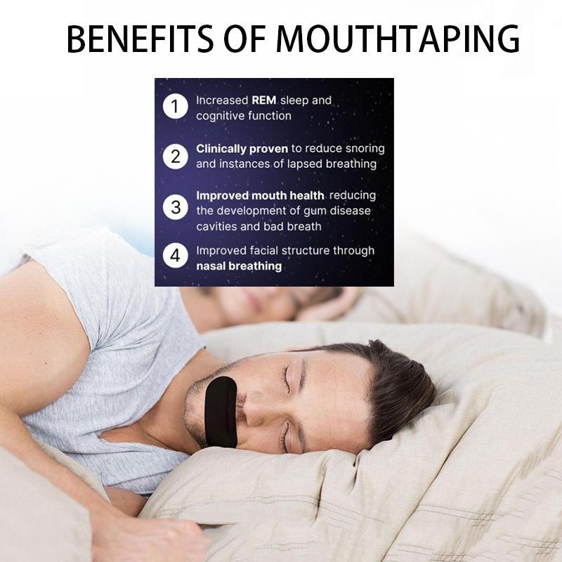 60 Pack Mouth Tape Anti Snoring Sleep - Gentle Skincare - Comfort