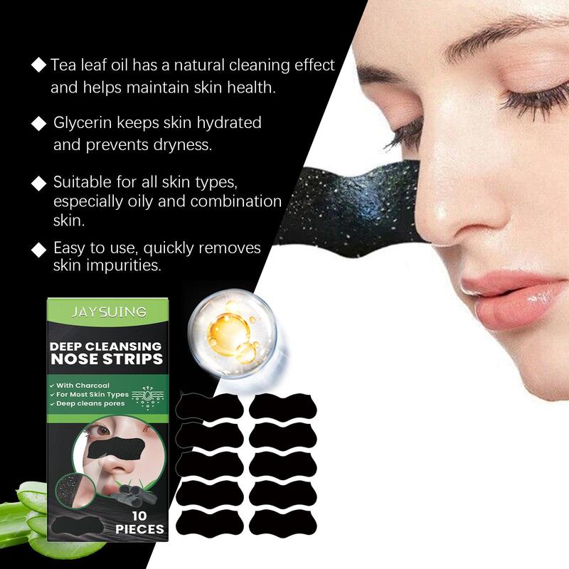 Blackhead Cleansing Nose Strips, 2 Boxes Deep Cleansing Nose Strips, Gentle Facial Skin Care Tool for Women & Men