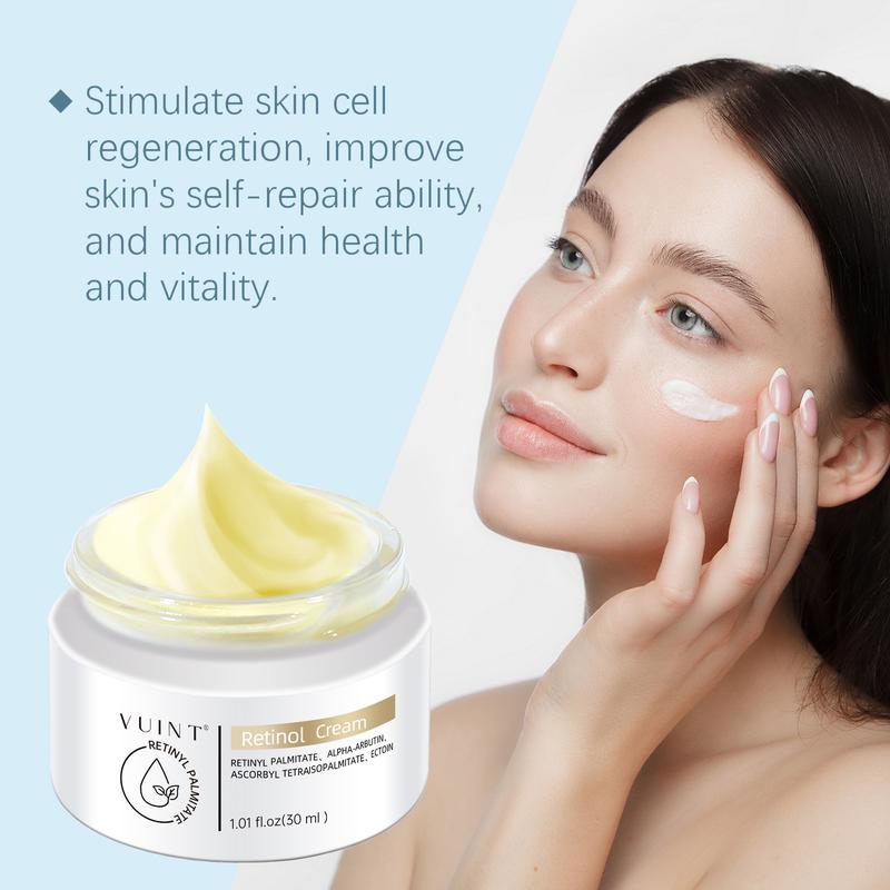 VUINT- Eye Cream+Retinol Cream for Face Combination pack Cream Fast Deep Cellular Absorption Day or Night Cream for Firming