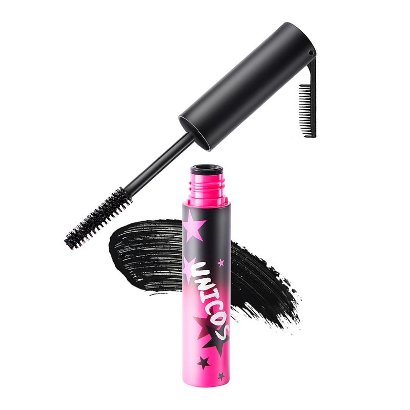 UNICOS Sweety Cool Mascara,Volumizing & lengthening, Long-Lasting Formula,Smudge-proof & Waterproof up to 24 Hours,Vegan & Cruelty-Free, 6g,1 Count Makeup Cosmetic