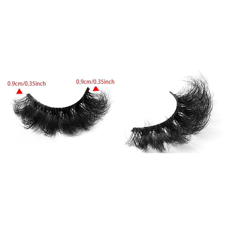 5 Pairs Fluffy False Eyelashes, Curly Faux Cluster Lashes, Full Volume Eyelash for Lashes Extensions, Volumized False Eyelashes, Christmas Gift