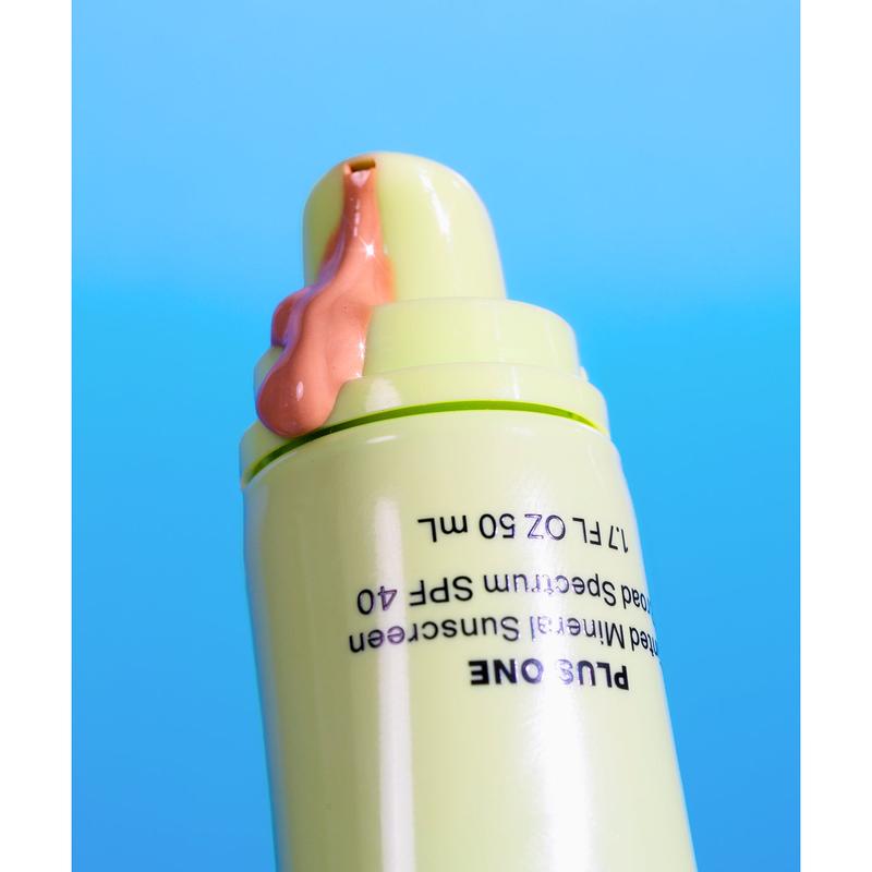 Bubble Plus One - Tinted Daily Mineral Sunscreen Broad Spectrum SPF40