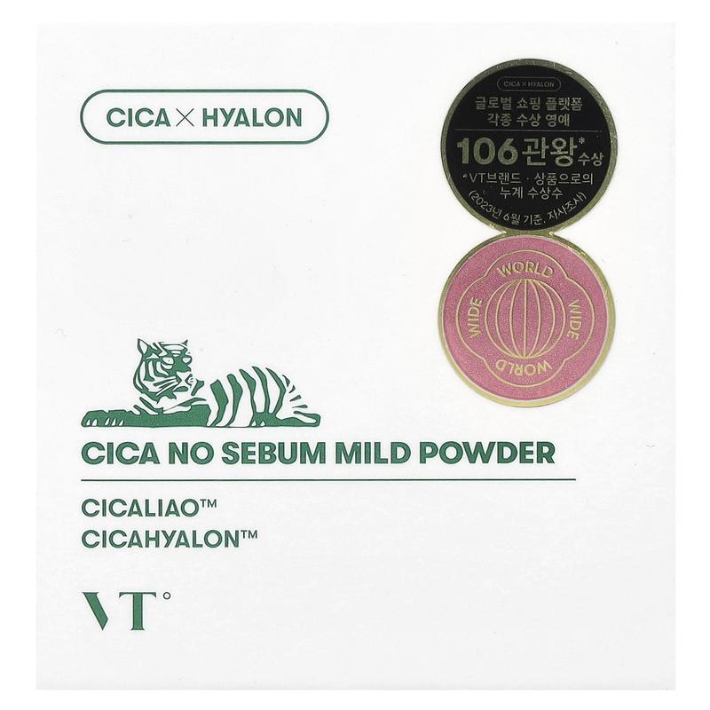 VT Cosmetics Cica No Sebum Mild Powder, 0.17 oz (5 g)