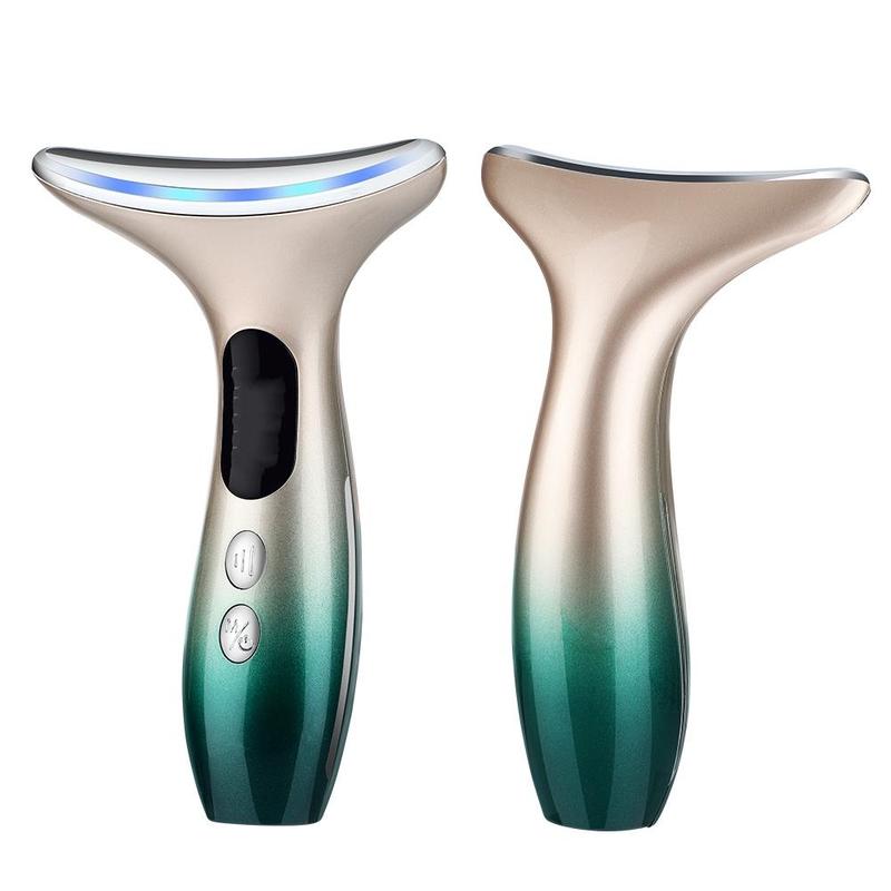 Rechargeable Facial and Neck Massager, Professional Neck Skin Lifting Massager, Face Massage Tool