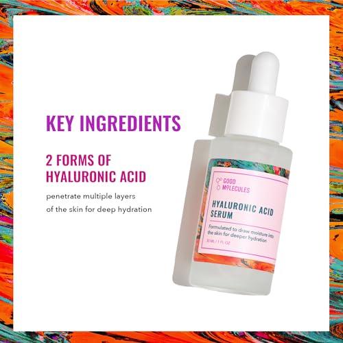 Hyaluronic Acid Serum Skin Repair – 1% HA for deep hydration, plumping, Moisture and anti-aging Achieve smooth, Hydrate, radiant skin Restore Comfort