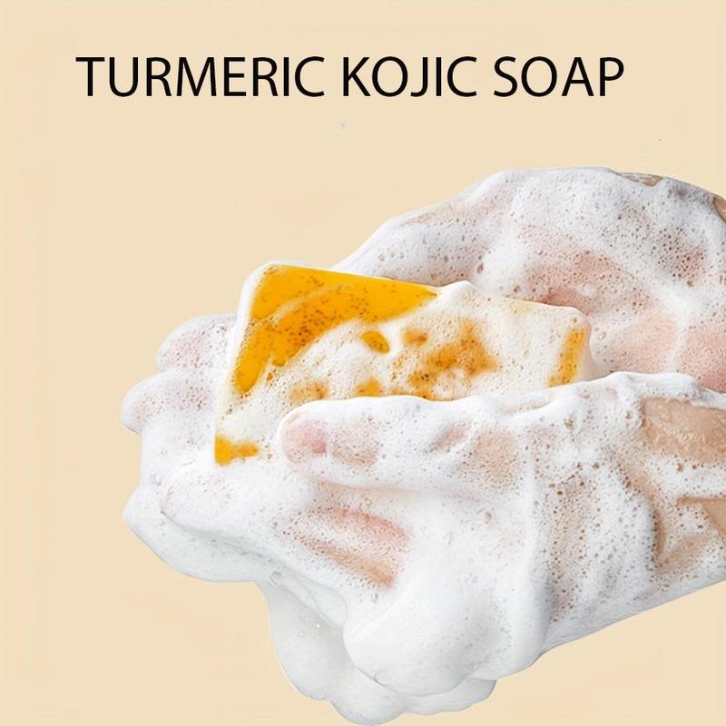 Turmeric Lemon Soap Bar, 15pcs set Natural Handmade Soap Bar Soft Cleanser, Moisturizing Cleansing Body Wash Soap for All Skin Types, Ideal Gift for Women & Men