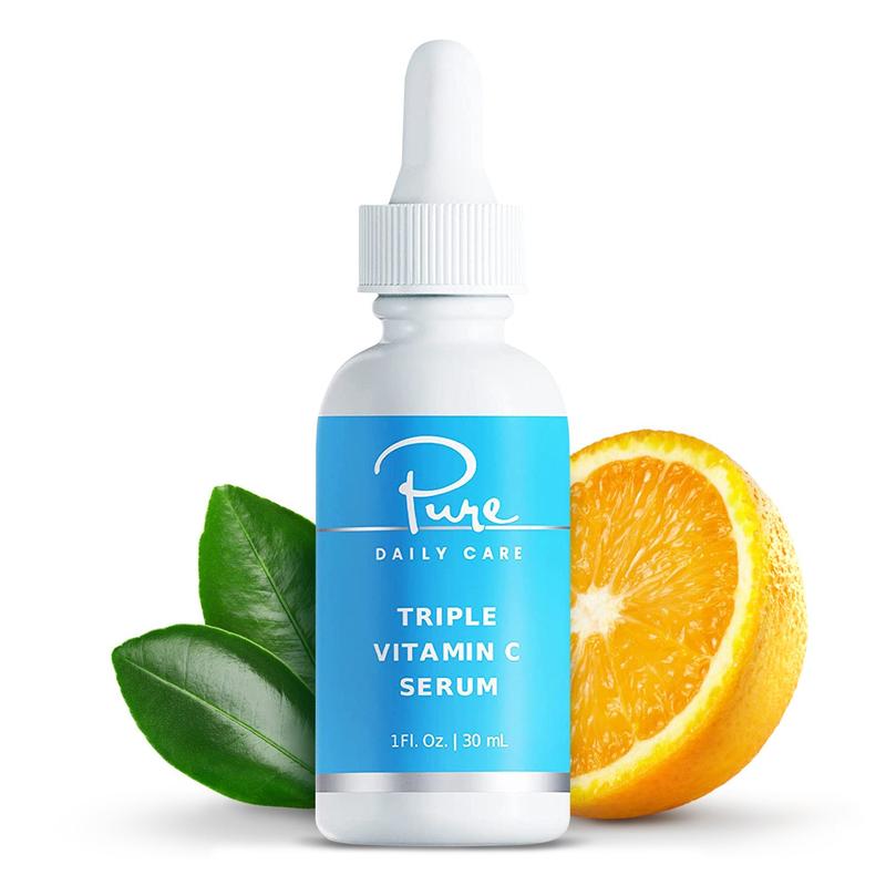 Pure Daily Care Triple Vitamin C Serum - Brightening, Anti-Aging, and Hydrating