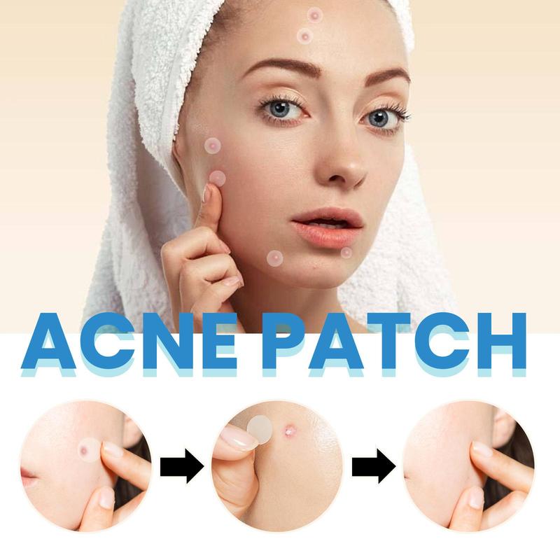 Pimple Cover Patch, Hydrocolloid Acne Cover Patches, Invisible Acne Patches, Facial Skin Care Products for Women & Men, Skincare Products