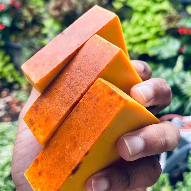 Turmeric Lemon Soap Bar, 15pcs set Natural Handmade Soap Bar Soft Cleanser, Moisturizing Cleansing Body Wash Soap for All Skin Types, Ideal Gift for Women & Men