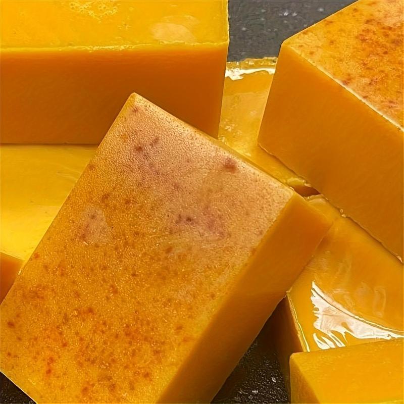 Turmeric Lemon Soap Bar, 15pcs set Natural Handmade Soap Bar Soft Cleanser, Moisturizing Cleansing Body Wash Soap for All Skin Types, Ideal Gift for Women & Men