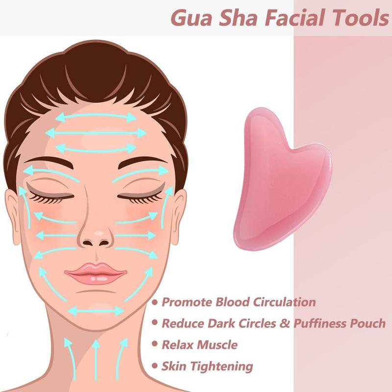 Large Body Gua Sha Tool - Resin Guasha Tool for Body, Face, Back, Legs, body sculpting tools for Eliminate Cellulite and Promote Lymph Circulation Body Care Smooth