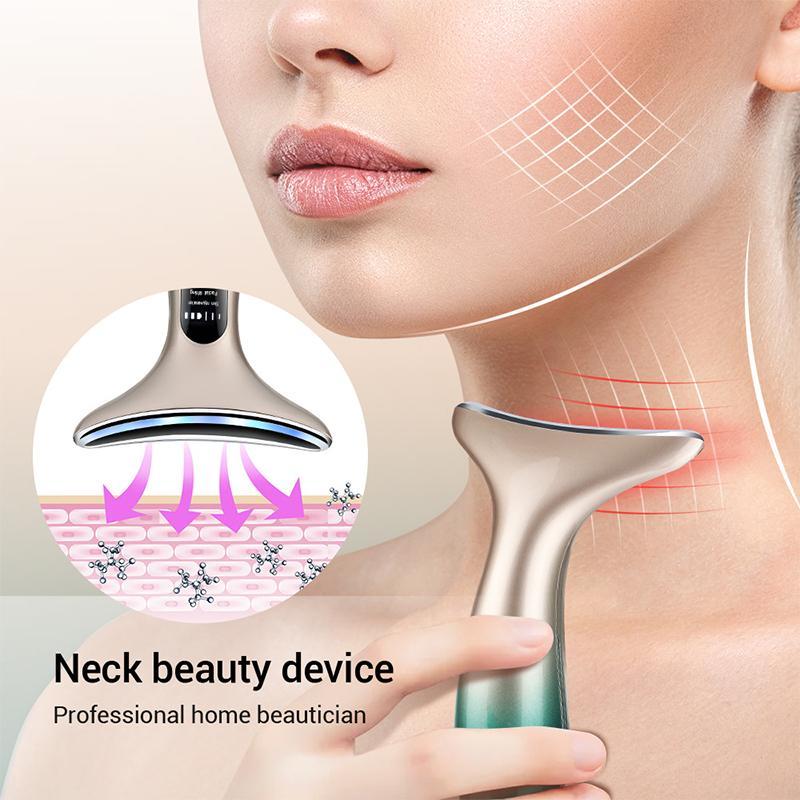 Comfort USB Charging Portable Lifting & Firming Neck Massager, Firmed Skin Electric Instrument, Skincare Product, Summer Relaxation Tool, Skincare Tools