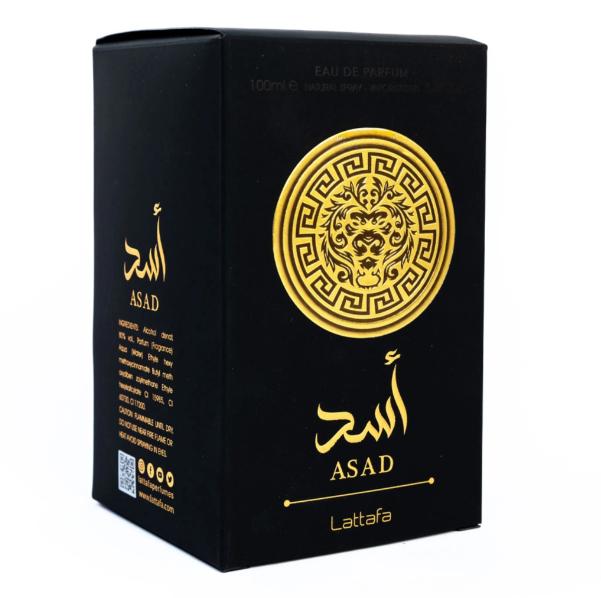 Asad Perfume by Lattafa: A Glimpse of Strength and Confidence. (for men) 3.4Oz(100ml) Fragrance Blend Scented Aroma