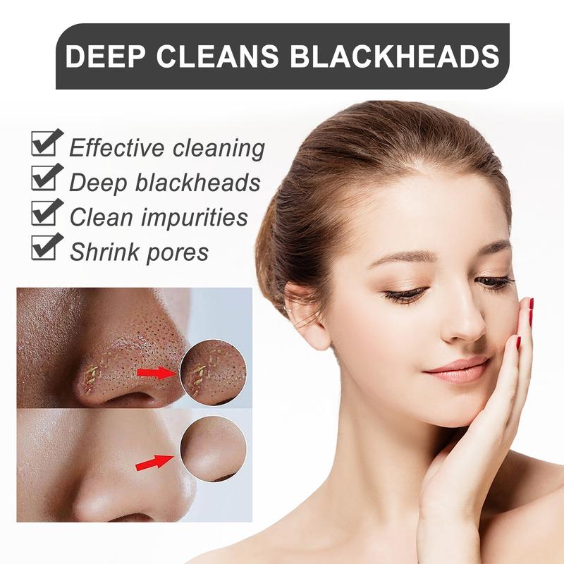 EELHOE Blackhead Cleansing Cream Skin Oil Blackheads Acne Exfoliating Cleansing Repair Pore Tearing Nose Patch