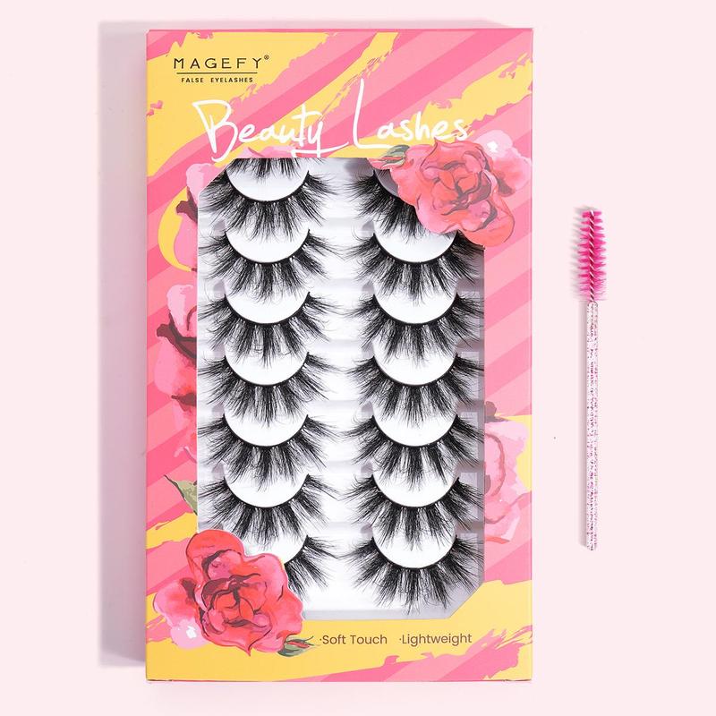 Music Festival Makeup False Lash Clusters Kit, Summer Gift Reusable Wispy Faux Strip Lashes for Eyelash Extensions Kit, Individual Lashes Extension Kit , Lashes Strips Eyelashes Cluster Kit