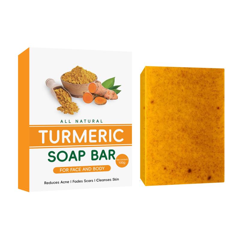 AGICEA Turmeric & Kojic Acid Brightening Soap, Kojic Acid Soap, Soap Body Care Body Wash Lemon Flawless Organic