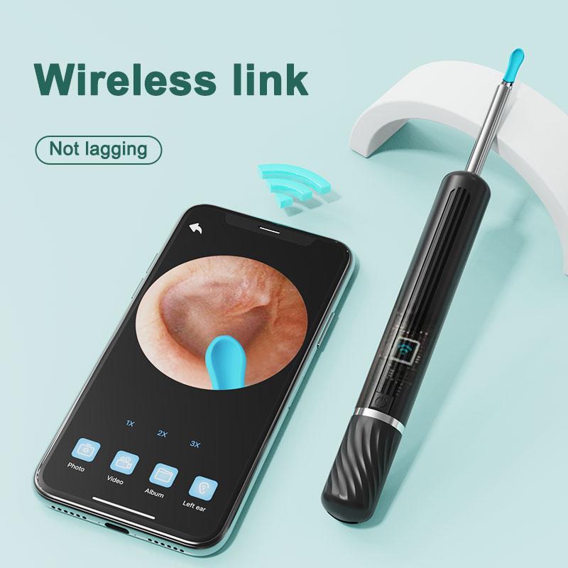 Wireless Earwax Removal Kit, 1 Set HD Visual Ear Cleaner & Accessories, Professional Ear Wax Removal Tool Kit for Women & Men