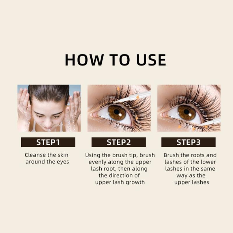 Eyelash Extensions Serum, 1 Count Natural Curl Eyelashes Care Serum, Eyelash Care Product for Women & Girls