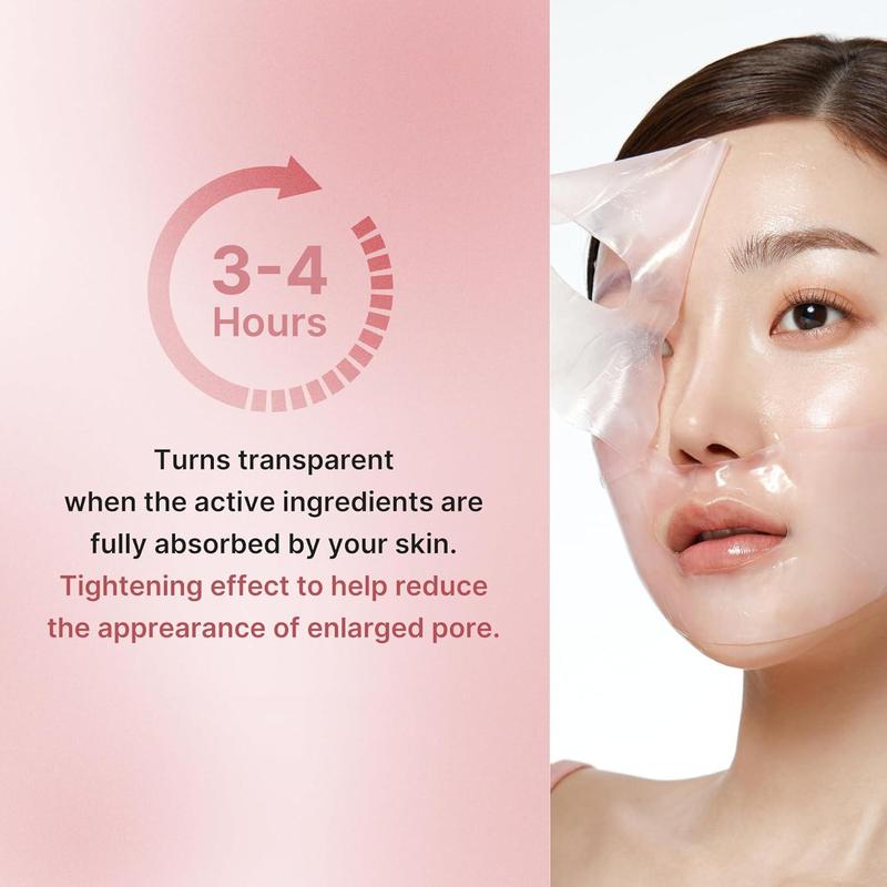 Collagen Jelly Gel Mask, 1 Box Overnight Face Mask for Glass Glow Skin, Firming, Moisturizing and Evens Skin Tone