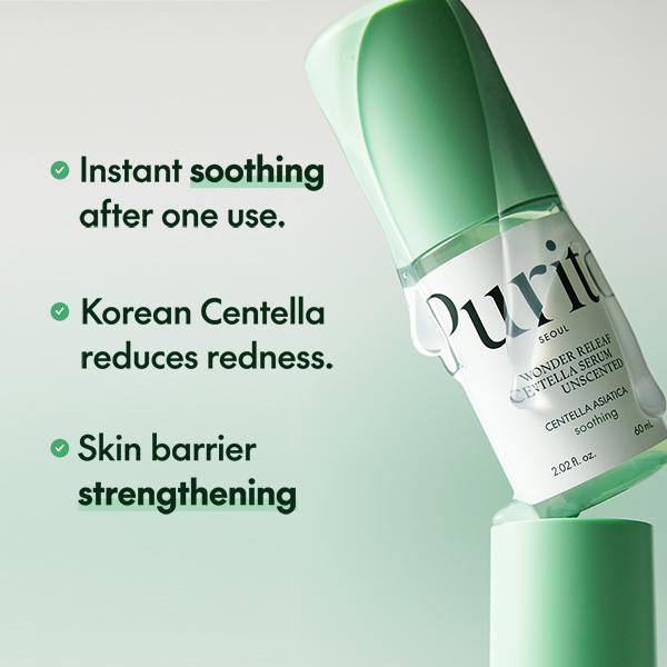 [Purito Seoul Official] Green Miracle Skin Care Set for Glass skin_Shop Exclusive (Centella Unscented Toner + Serum + Mighty Bamboo Panthenol Cream), Moisturizer, Vegan & Cruelty-Free, Korean Skincare Comfort Skin Repair