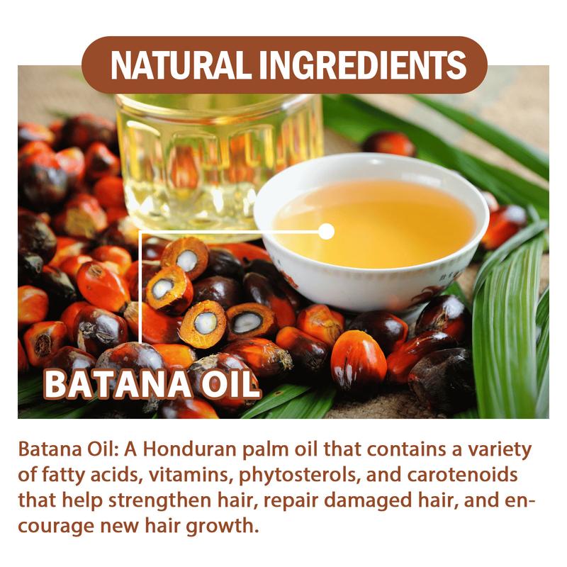 Batana Oil for Hair Growth Natural, Pure Batana Hair Oil, Raw Butter Prevent Loss Natural Hair Growth Oil and Conditioner Haircare Lightweight