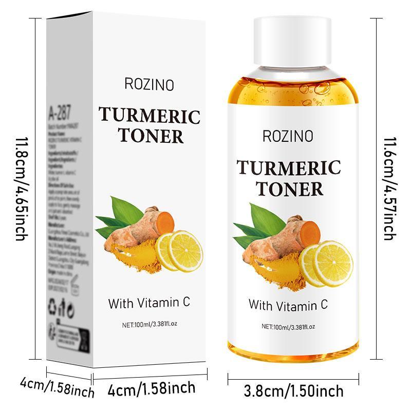 100ml Vitamin C Turmeric Toner, 1 Count Moisturizing Facial Toner, Hydrating Facial Toner, Refreshing Skin Care Product for Women & Men