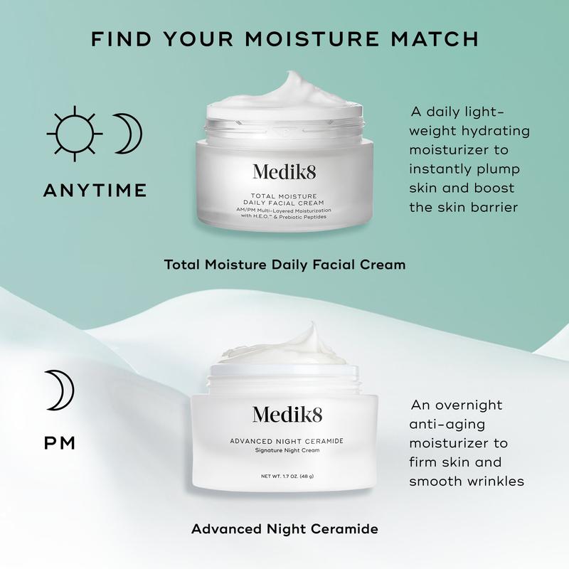 Medik8 Total Moisture Daily Facial Cream Moisturizer